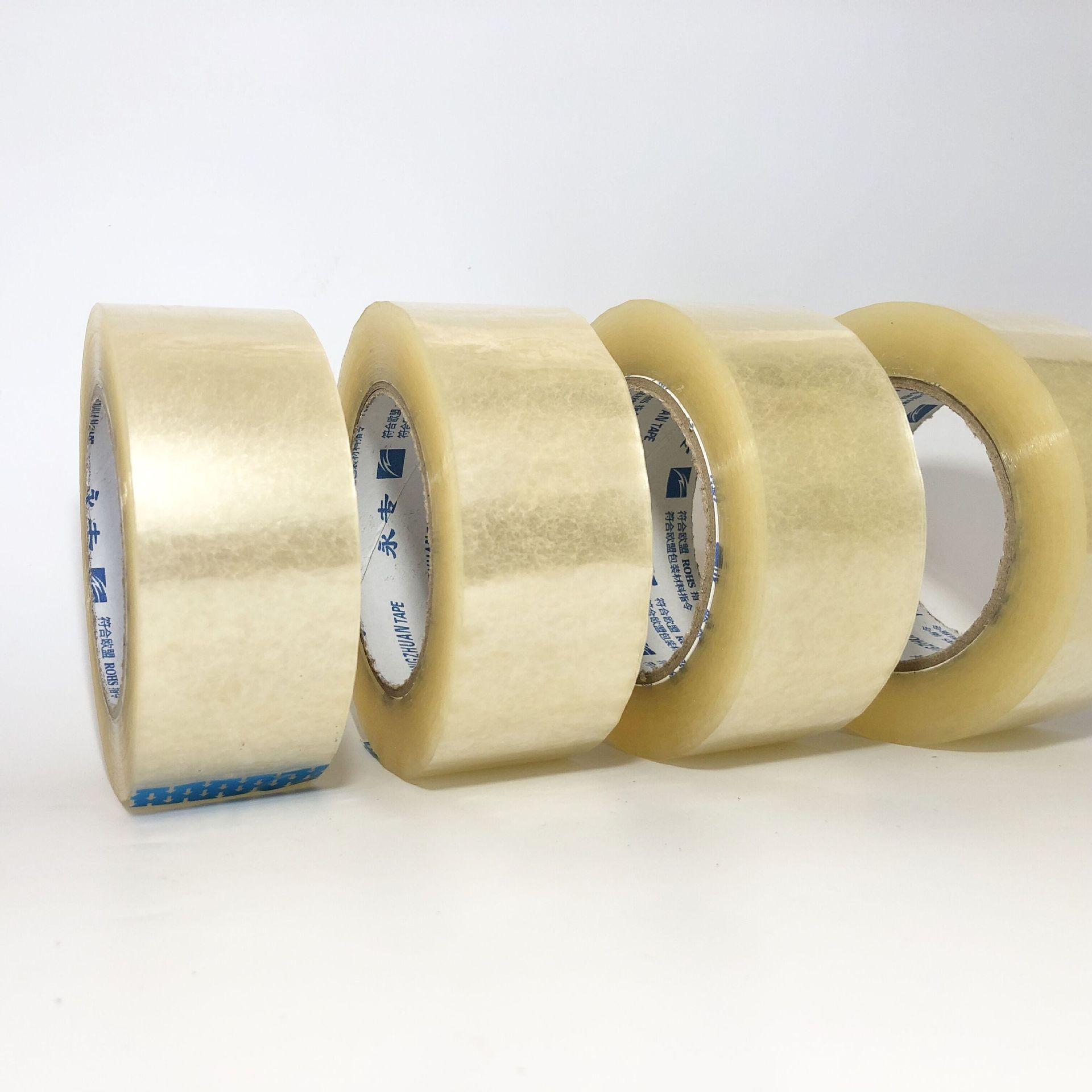 Factory Direct Sales Sealing Tape Standard Width 4.5/5.5cm Thick 2.5cm Express Packaging Transparent Tape Wholesale