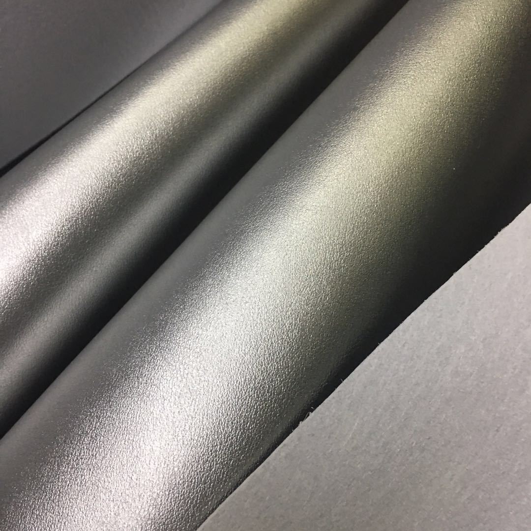 Leather Manufacturers Wholesale Maserati Texture Silver Cowhide Leather Bags, Artificial Leather Handbags, Leather Goods, Belts, Light Luxury