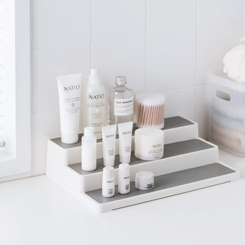 Nachuan Kitchen Layered Seasoning Bottle Rack Ladder-type Three-layer Finishing Rack Multifunctional Desktop Classification Storage Rack