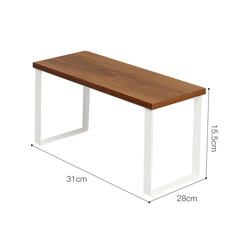 Japanese-style Desktop Iron Storage Rack Multi-functional Finishing Shelf Bathroom Toilet Kitchen Seasoning Storage Rack