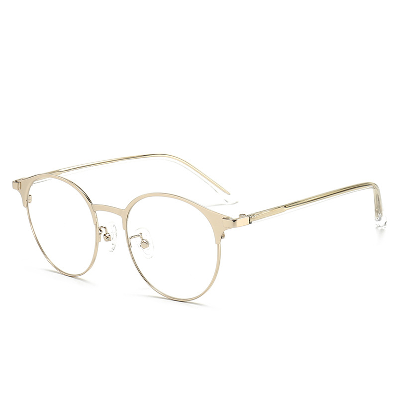 Wood cool glasses frame men's eyes big frame small red book tide black frame glasses frame half frame with lens myopia glasses women