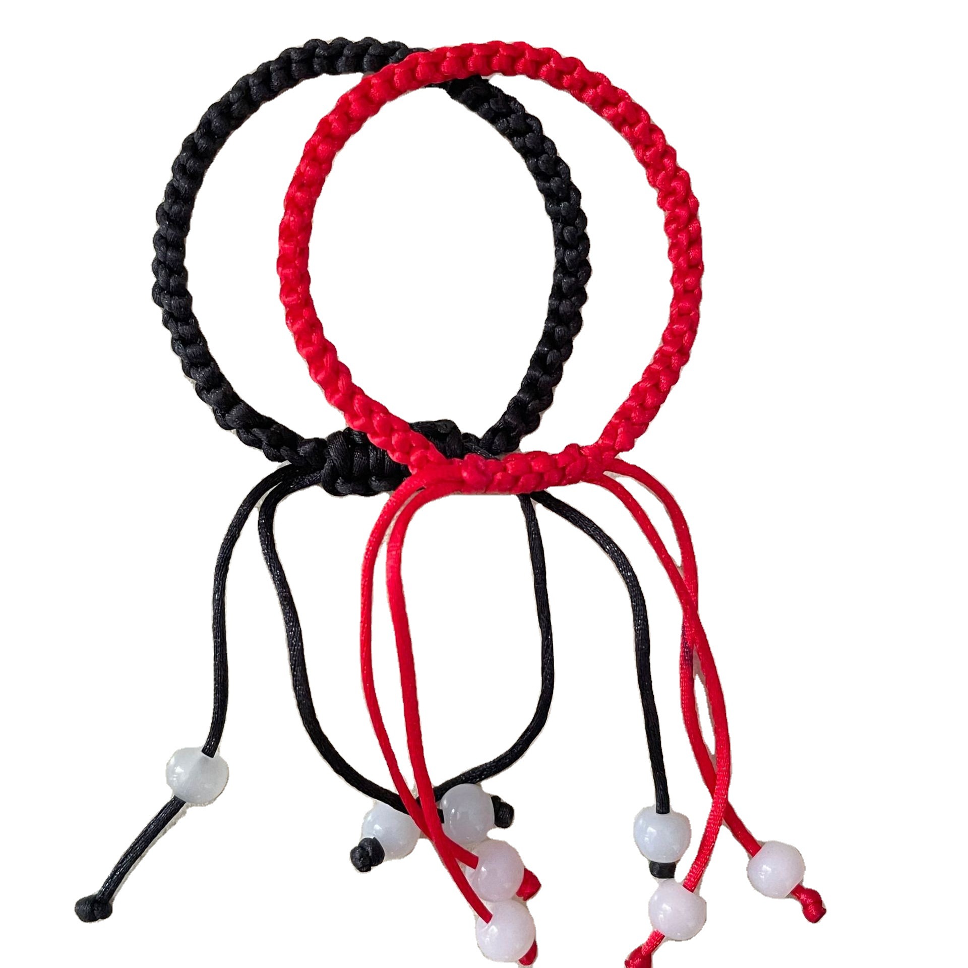 Braided Red Rope Bracelet Corn Knot Bracelet Hand-woven Red Rope Zodiac Year Dragon Boat Festival Bracelet Wholesale