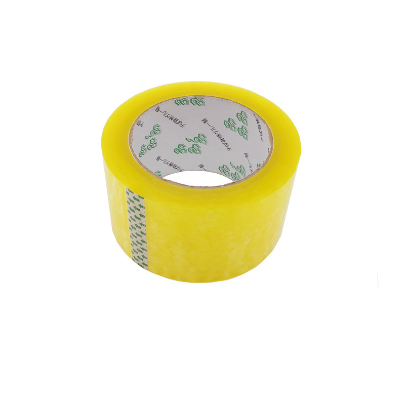Width 6.0*100 transparent tape express packaging special packaging adhesive paper beige sealing tape wholesale
