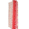Cross-border new DIY handmade patchwork group cotton small floral cloth red small cotton printed fabric