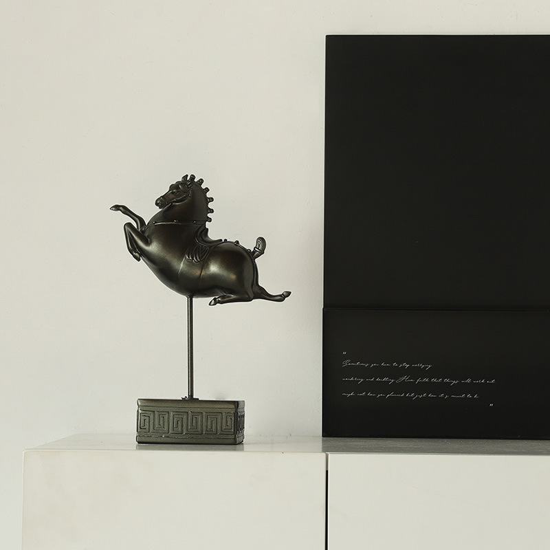 家具ソフト装飾、樹脂工芸品馬インテリアホームデザインアクセサ...