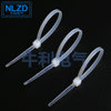 Niuli plastic cable tie 3*150mm black and white 1000/bag bundle cable tie factory wholesale