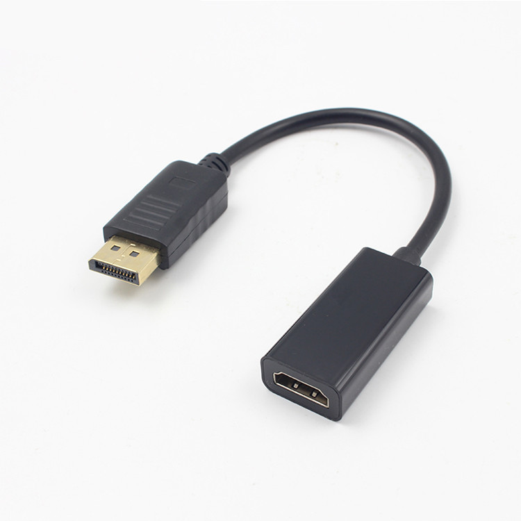 dp to hdmi female large dp to 2hdmi dp to hdmi HD 1080p computer connector display cable