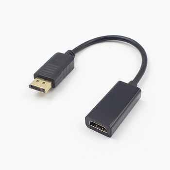 dp to hdmi female large dp to 2hdmi dp to hdmi HD 1080p computer connector display cable
