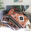Nordic wind line blanket cross-border special sofa blanket sofa towel net red recommend a generation of double-sided use