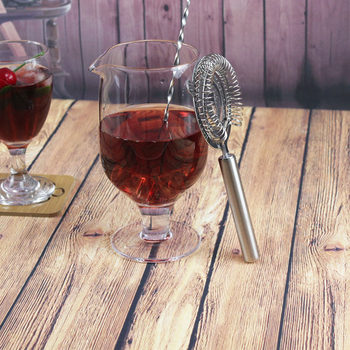 Artificial engraved goblet mixing cup spot supply blown personality crystal glass bar ktv cocktail mixer