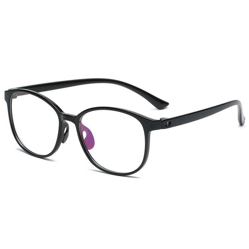 Wholesale glasses frame transparent TR90 glasses for prison detention center without screws without metal with myopia glasses frame