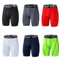Men's Quick-Dry Compression Shorts 5" for Running, Fitness, Basketball, Track Training