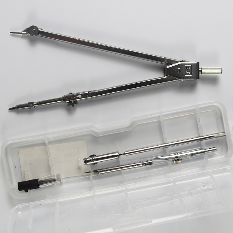 Comps set Yu ball student three-piece set compasses student stationery set manufacturers supply large sub-gauge