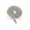 304 stainless steel ball bead chain men's necklace titanium steel European and American Jewelry pendant matching chain ball bead chain wholesale diy accessories
