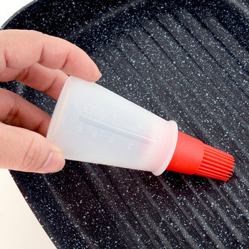 New silicone oil bottle brush high temperature resistant brush seasoning barbecue baking brush bbq oil brush controllable Oil Brush