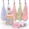 Cotton square six-layer small towel thickened small square 6-layer handkerchief kindergarten handkerchief gauze saliva towel wholesale