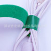 Factory spot nylon back-to-back cable ties T-type back-to-back Velcro charger cable ties T-type cat head cable ties