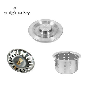 Kitchen Sink Filter Basket Stainless Steel Drain Funnel Sink Sink Drain Accessories Dropshipping