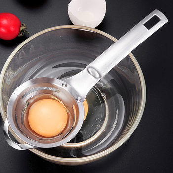 Egg separator 304 stainless steel egg white separator egg separator egg liquid egg separator egg filter beach supply