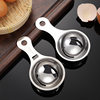 Factory direct 430 stainless steel egg separator cross-border with ear egg white egg yolk separator baking gadgets