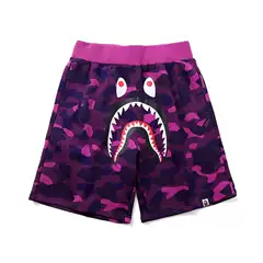 In-Stock, Immediate Dispatch, Shark Camouflage Youth Casual Shorts, Mid-Length Shorts for Men, Versatile Shorts