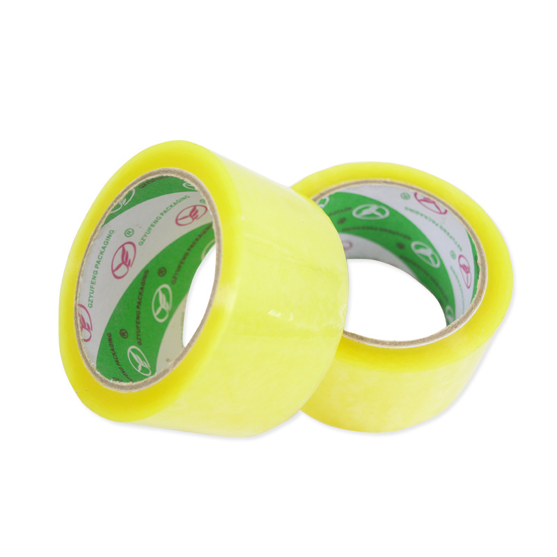 Manufacturers supply Bopp yellow high-stick sealing tape logistics packaging tape packaging sealing tape
