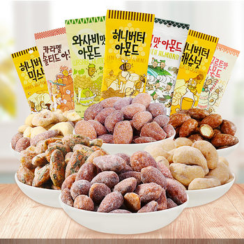 South Korea imported Barbee almond Tom Farm honey butter nut kernel almond snack nut Almond