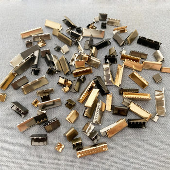 Factory Direct Sales horse buckle strip electroplating ribbon rope clip metal fine tooth tail clip buckle clothing luggage accessories