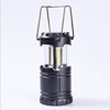 AA dry battery plastic lantern outdoor camping lamp COB camping lamp portable lamp stretch emergency tent lighting lamp