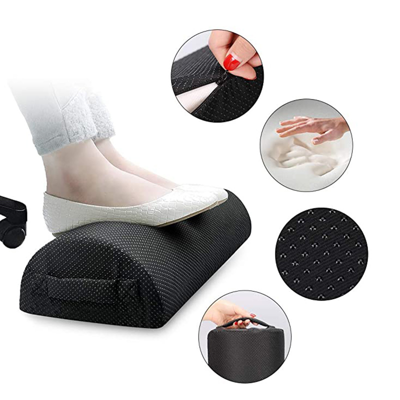 Cross-border explosions foot rest Office foot mat Amazon explosions home semicircle foot mat rest foot mat