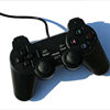 PS2 wired game handle for PS2 game console PS2 with dual vibration game handle wholesale