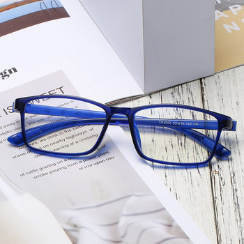 Glasses frame 2020 new TR flat lens full frame men's and women's optical frame myopia glasses 3002