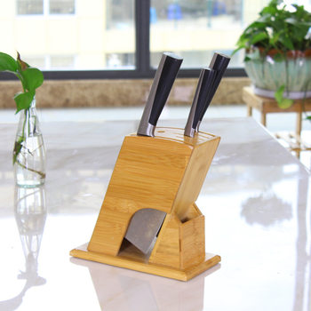 Bamboo Knife Holder Kitchen Supplies Kitchen Knife Holder Knife Holder Storage Knife Rack Chopstick Holder Multi-Functional Storage Rack