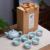 Простая коробка Ru Kiln Ruyi Pot 4 чашки в горшочке