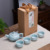 Простая коробка Ru Kiln Ruyi Pot 6 чашек в горшочке