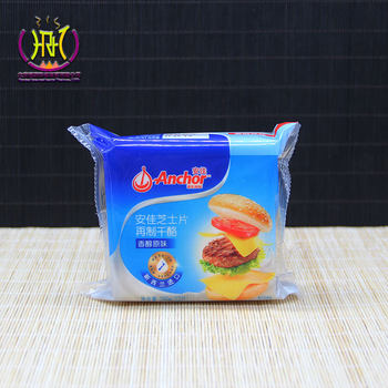Anchor Original Cheese Slices 250g Anchor 12 Slices Independent Slices Burger Sanming Yeast Raw Materials Minimum Batch of 2 Pieces