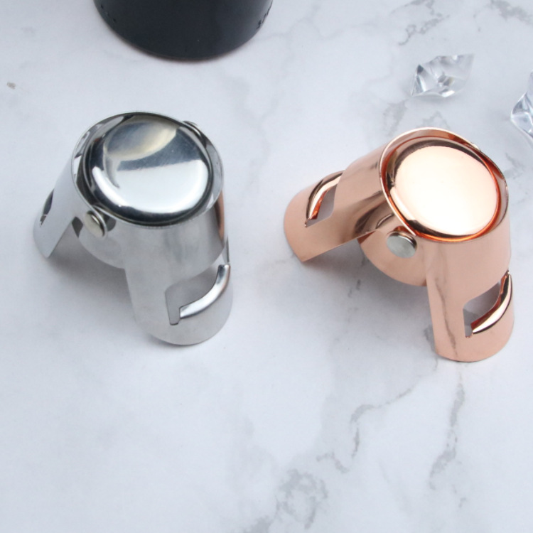 Champagne Stopper, Red Wine Stopper, Sparkling Wine Sealing Stopper, Vacuum Preservation Device, Stainless Steel Wine Stopper, Wine Vacuum Preservation Stopper