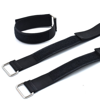 Reverse Buckle Woven Bundling Cargo Strap Bundling Strap Metal Buckle Velcro Strap Buckle Velcro 2cm Wide