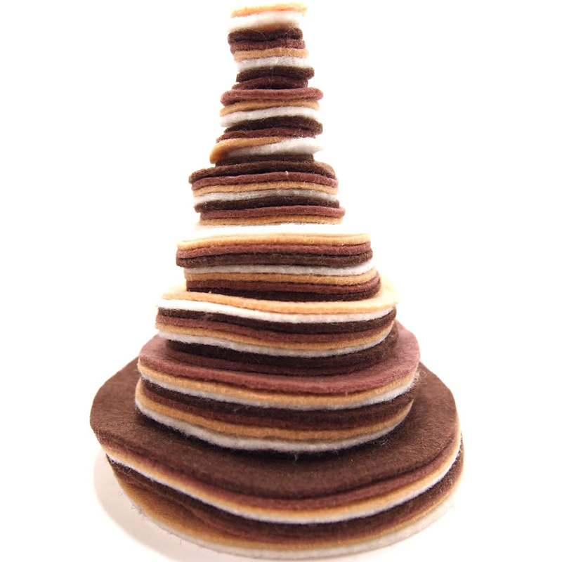 Manufacturers Supply Felt Fabric for DIY Cutting, Colorful Non-Woven Fabric Materials, Non-Woven Fabric for Creative Cutting, Can Be Made to Order