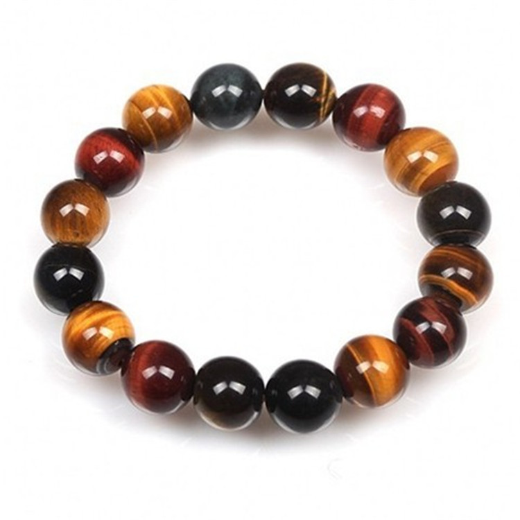 Tricolor Tiger Eye Golden Tiger Eye Tricolor Tiger Eye Red Tiger Eye Yellow Tiger Eye Stone Color Tiger Eye Bracelet Bracelet