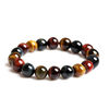 Tricolor Tiger Eye Golden Tiger Eye Tricolor Tiger Eye Red Tiger Eye Yellow Tiger Eye Stone Color Tiger Eye Bracelet Bracelet