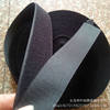 Wholesale black polyester Velcro color clothing bags with bristle Velcro tape white hook wool nylon Velcro