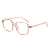 New Product Universal Korean Style Simple Trendy Large Frame Face-Slimming Transparent Light-Colored Blue Light Blocking Tr90 Eyeglass Frames