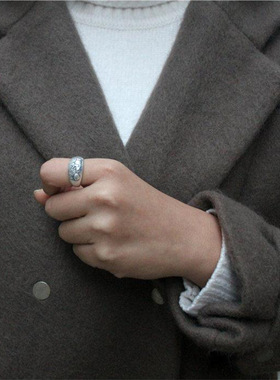 稀奇古怪的戒指新款本命十二生肖戒指女戒开口伸缩戒指复古仿通用