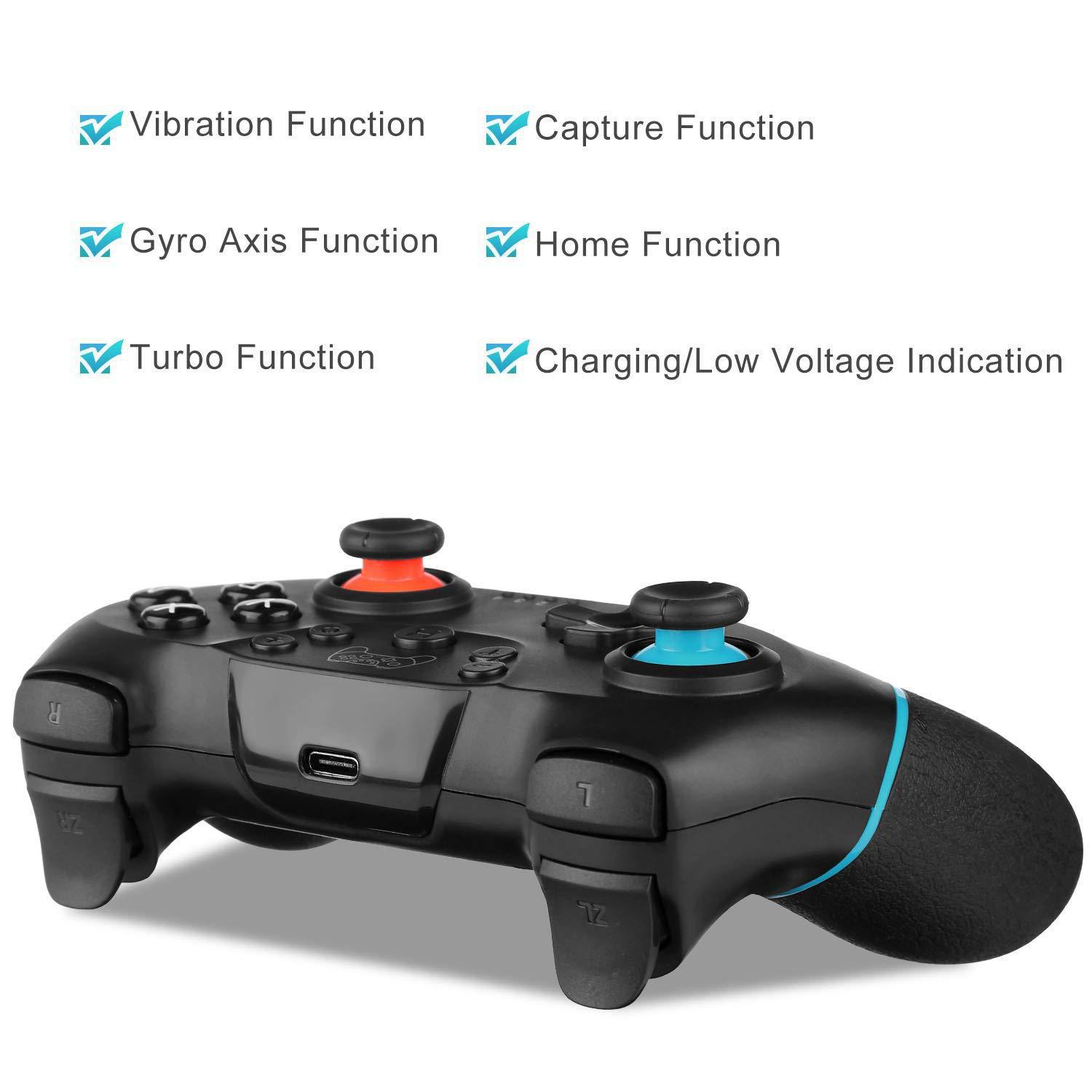 清仓游戏手柄SWITCH PRO蓝牙无线游戏手柄配件带轴体感支持电脑