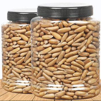 Brazilian Pine Nuts with Cans, New Arrivals, Hand-Peeled Pine Nuts, New Year'S Nuts, Snacks Wholesale