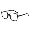 New Product Universal Korean Style Simple Trendy Large Frame Face-Slimming Transparent Light-Colored Blue Light Blocking Tr90 Eyeglass Frames