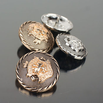 Buttons High-end Metal Button Fashion British Crown Button Suit Coat Fashion Jacket Coat 254 Button