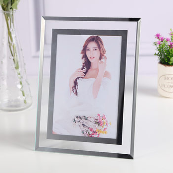 Factory business license frame honor certificate photo frame transparent certificate certificate frame crystal glass photo frame table wholesale