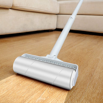 YT 5010 Long Handle Roller Brush Household Roller Sticking Dust Ash Sucking Hair Floor Sticky Hair Artifact Sticking Hair Roller